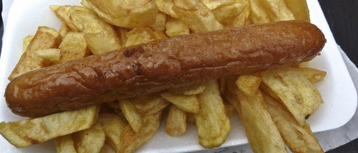 1/2 Smoked Sausage  Without Chips 