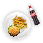 Kids Hamburger & Chips 